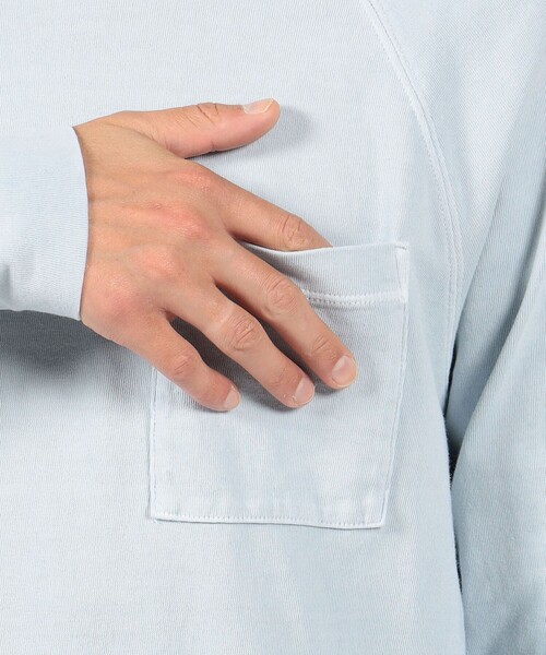 「JAMES PERSE」 長袖Tシャツ 3 ブラウン メンズ_画像9