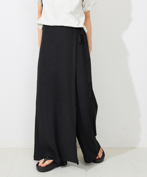 SLOBE IENA（スローブイエナ） ジャージパンツ 38 ブラック レディース