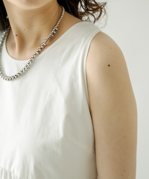 「mystic」 コンビワンピース 1 ベージュ レディース_画像9