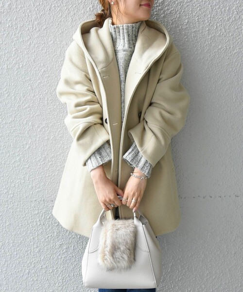 SHIPS any 「SHIPS any」 コート 38 クリーム レディース : ZOZOTOWN