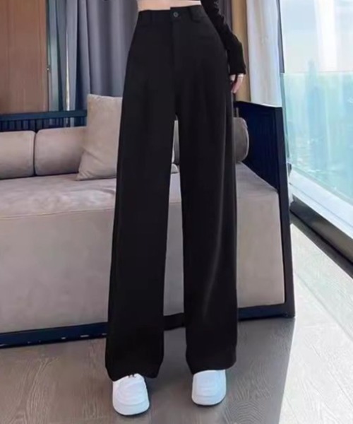 ENFOLD / エンフォルド TACK-HEM PANTS イージーパンツ