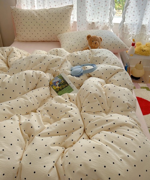 pyornim（ピョルニム） ベッド 寝具 「26年春夏新作」ドット柄バイ