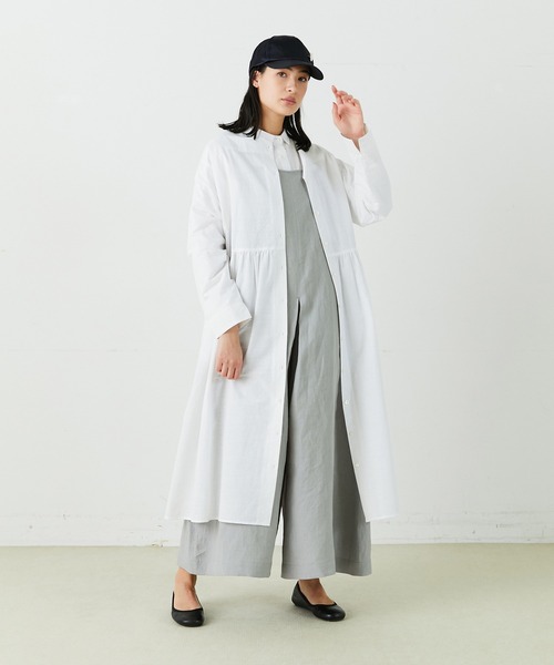 「conges payes ADIEU TRISTESSE」 長袖ワンピース - ブラック レディース_画像7