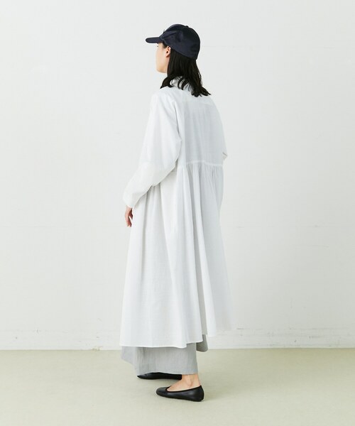 「conges payes ADIEU TRISTESSE」 長袖ワンピース - ブラック レディース_画像8