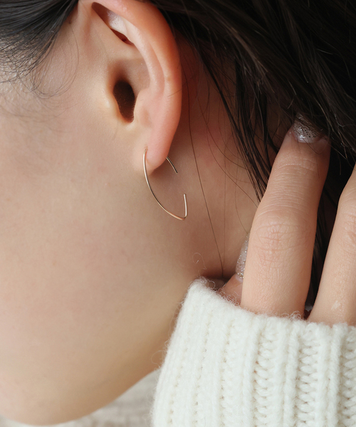 SLOBE IENA（スローブイエナ） ピアス SLOBE マーキピアスS K10