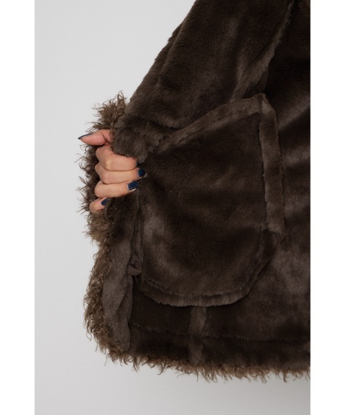 LAGUA GEM（ラグアジェム） ムートンコート ボアコート VINTAGE FAUX