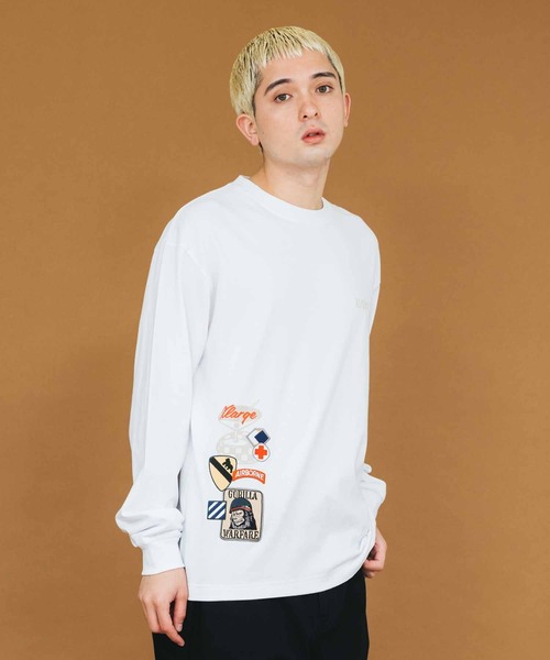 XLARGE（エクストラ ラージ） 長袖Tシャツ L ホワイト メンズ