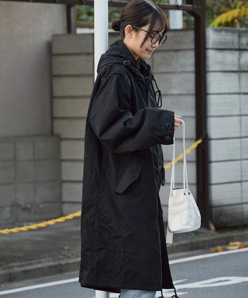 新品 HOUSTON M-51 パーカー ブラック 黒 S モッズコート HOUSTON（ヒューストン） モッズコート コート M-51 PARKA ミリタリー