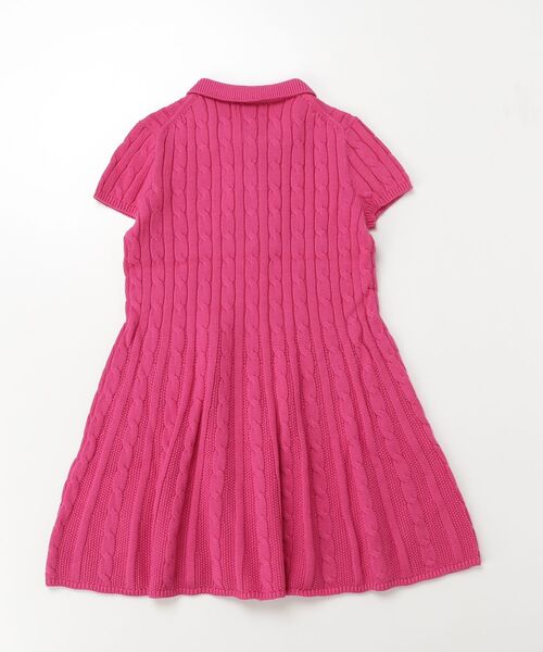 Polo Ralph Lauren Childrenswear ワンピース ケーブルニット コットン