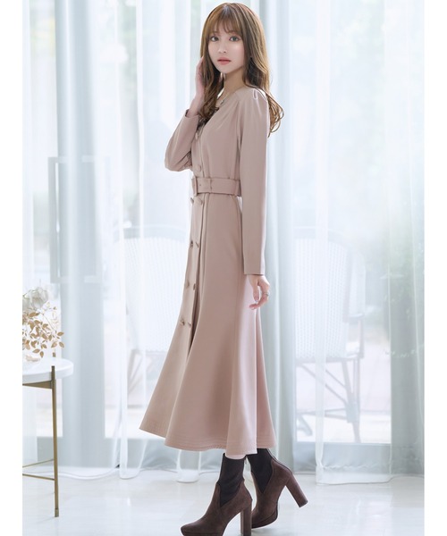 emiriawiz（エミリアウィズ） 長袖ワンピース SMALL モカ レディース