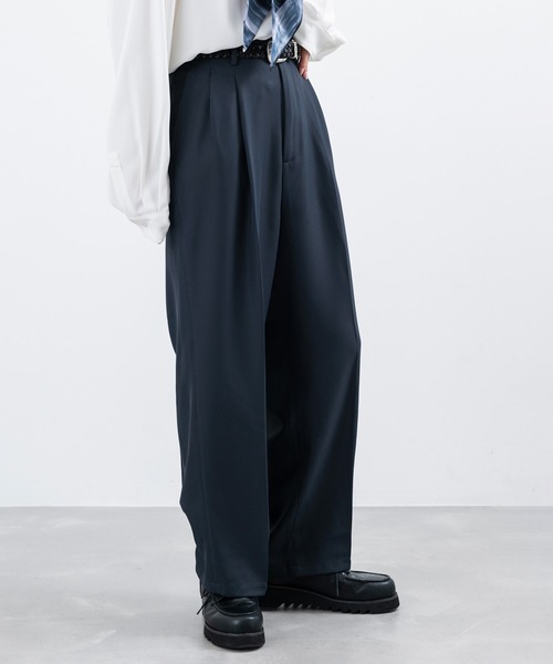 「JUNRED」 スラックス M ブルー系その他 メンズ_画像4