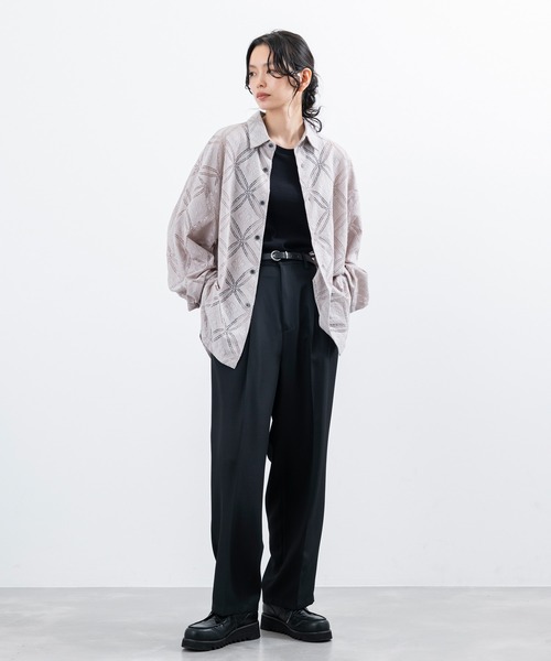 「JUNRED」 スラックス M ブルー系その他 メンズ_画像7