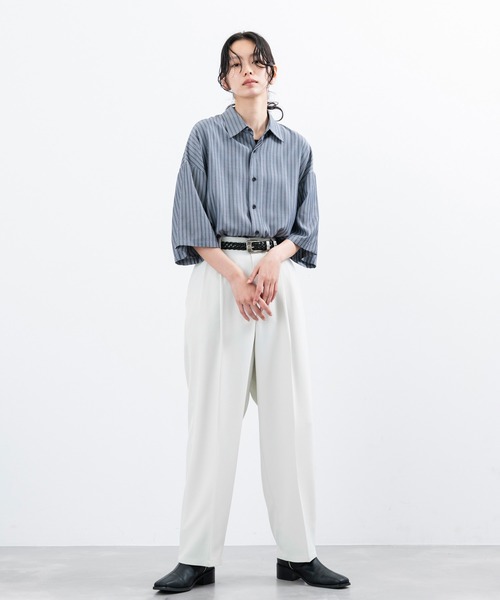 「JUNRED」 スラックス M ブルー系その他 メンズ_画像9