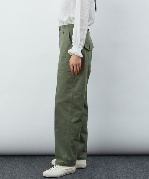 「LOISIR」 パンツ 36 カーキ レディース_画像5