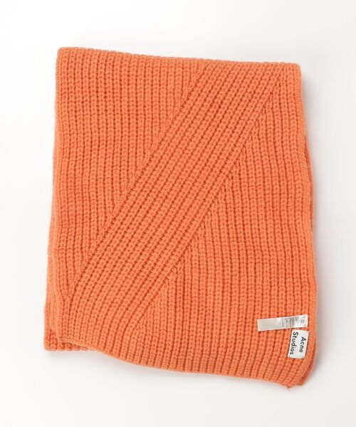 Acne Studios（アクネ ストゥディオズ） マフラー ONE SIZE オレンジ