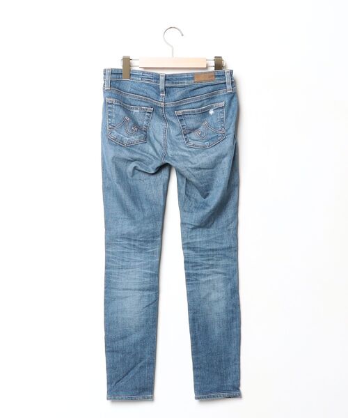 「AG/Adriano Goldschmied」 スキニーデニムパンツ 25 ブルー レディース_画像2