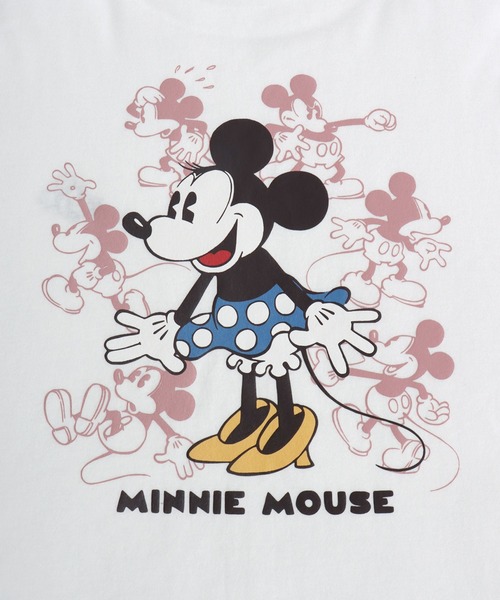 ミッキー ミニー 名前入り Tシャツ ディズニー Disney（ディズニー） tシャツ 2026SS Disney/ディズニー ミッキー