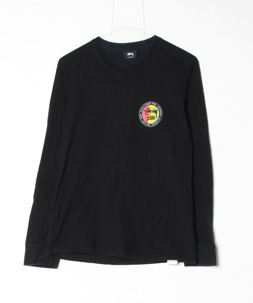 STUSSY」 長袖カットソー S ブラック レディース STUSSY X NIKE】 LS