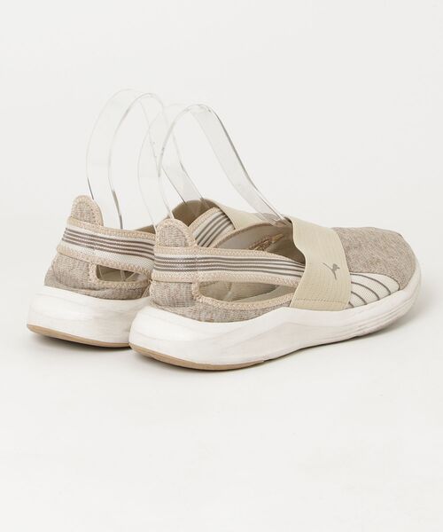「PUMA」 フラットサンダル 25.0cm ベージュ レディース_画像2