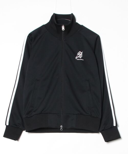 「Subciety」 ジャージブルゾン LARGE ブルー メンズ_画像4