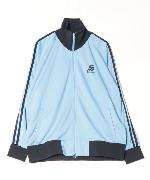 「Subciety」 ジャージブルゾン LARGE ブルー メンズ_画像5