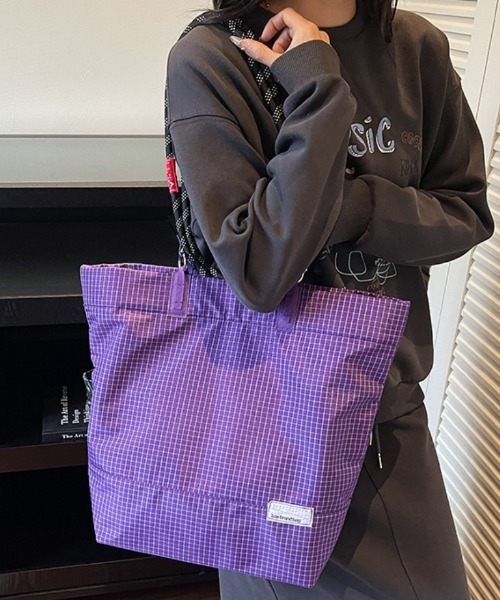 トートバッグ チェック柄2WAYトート レディース : ZOZOTOWN Yahoo!店