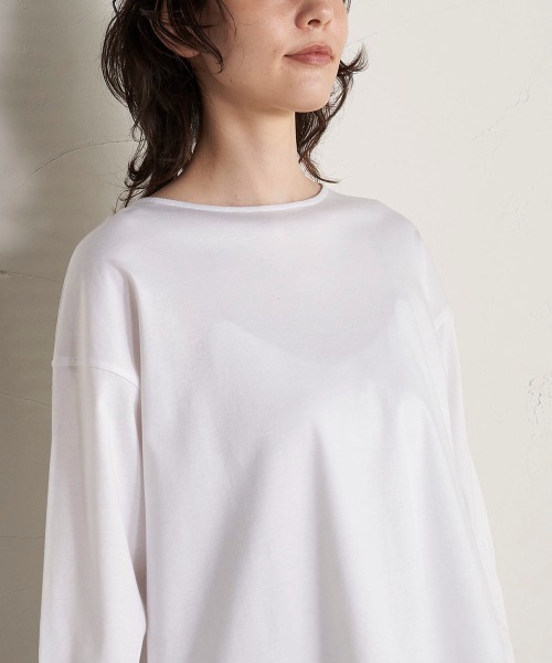 「la.f…」 長袖ブラウス 9号 ライトブルー レディース_画像3