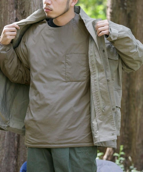 「EKAL」 長袖シャツ LARGE グレー メンズ_画像6