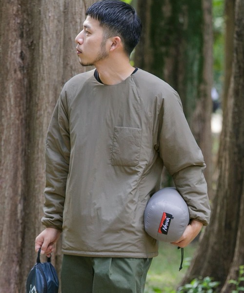 「EKAL」 長袖シャツ LARGE グレー メンズ_画像8