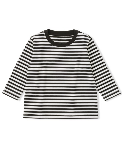 無印良品（MUJI） tシャツ ベビー あたまするっと 綿天竺編みクルー