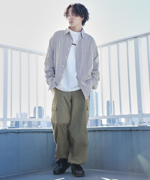 「PBLIM」 長袖シャツ FREE ブルー系その他 レディース_画像4