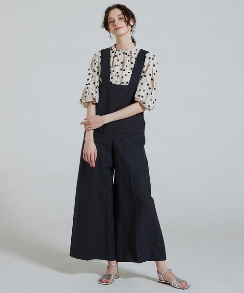 「BALLSEY」 オーバーオール 36 ベージュ レディースの画像