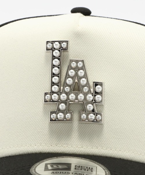 NEW ERA（ニューエラ） キャップ 帽子 9FORTY A-Frame MLB PEARL BADGE