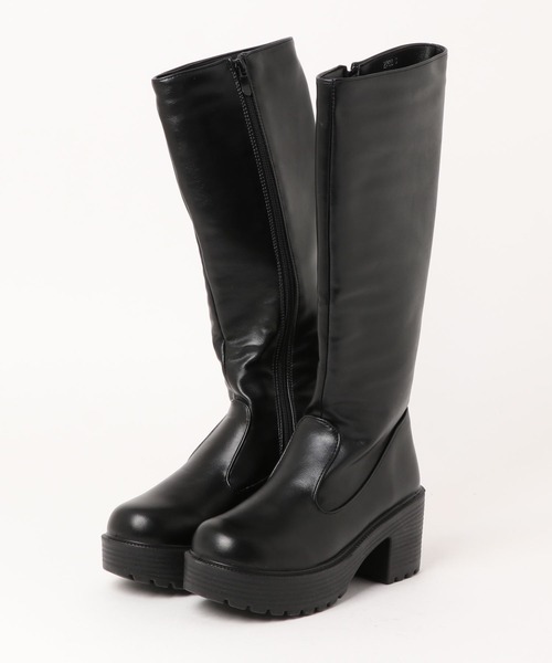「Shoes in Closet」 ロングブーツ L ブラック レディース_画像8