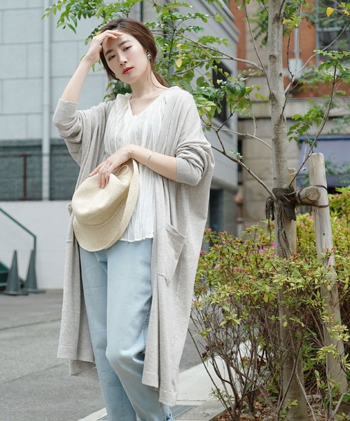 美品✨ドゥーズィエムクラス ロングカーディガン コットン 羽織り トッパー 楽天市場】Deuxieme Classe ドゥーズィエム クラス カーディガン