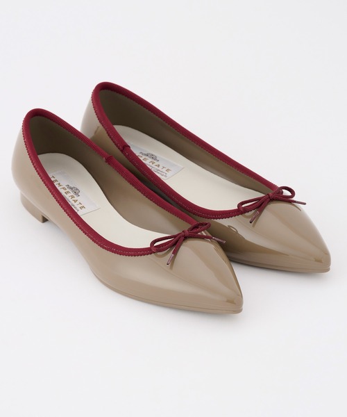 「TEMPERATE」 フラットパンプス 39 グレー系その他2 レディース_画像8