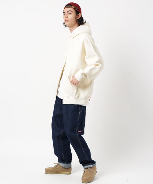 「FREAK'S STORE」 ジップアップパーカー SMALL グレー メンズ_画像2