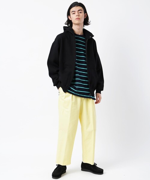 「FREAK'S STORE」 ジップアップパーカー SMALL グレー メンズ_画像6