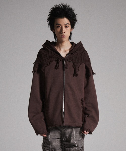 【GRANCY】ジップパーカー ブラウン Sサイズ GRANCY ジップアップパーカー S ブラウン メンズ : ZOZOTOWN Yahoo!店