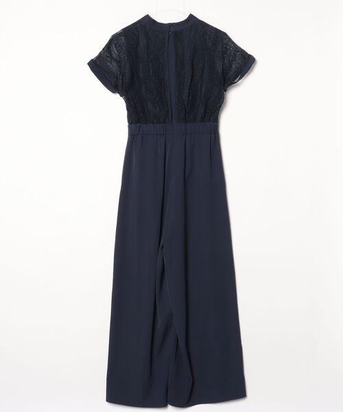 「DRESS PLUS」 パンツドレス S ネイビー レディース_画像2