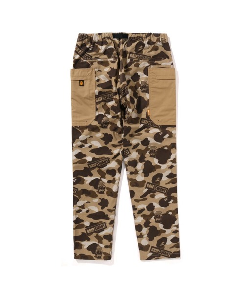 「A BATHING APE」 イージーパンツ LARGE ベージュ メンズの画像
