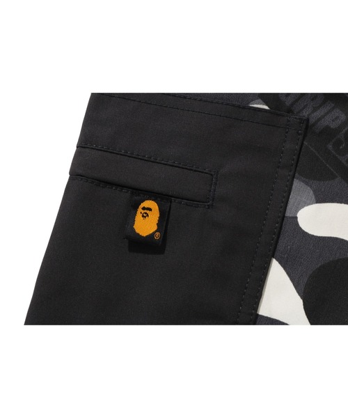 「A BATHING APE」 イージーパンツ LARGE ベージュ メンズの画像