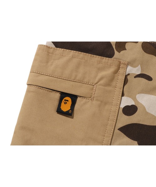 「A BATHING APE」 イージーパンツ LARGE ベージュ メンズの画像