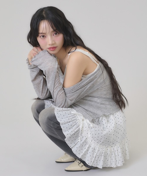 チュニック（柄：ドット）｜ワンピース、チュニック｜ファッション