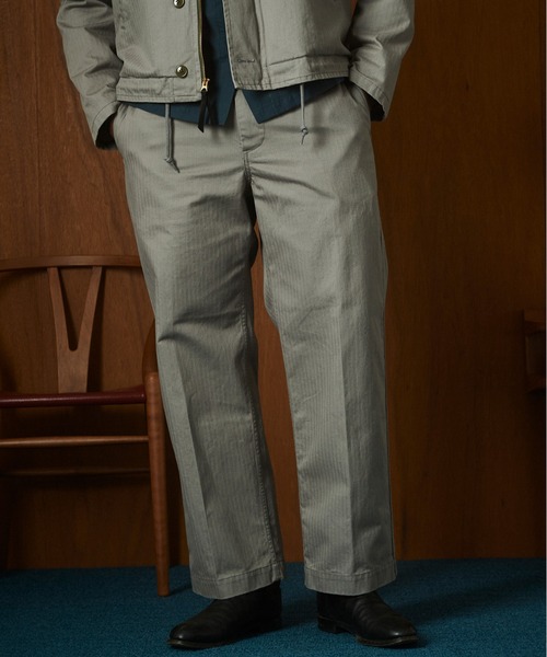 schott HERRINGBONE PANTS ショット 30 Schott N.Y.C（ショット） スラックス Schott/ショット/HERRINGBONE