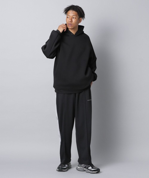 「NUMERALS」 プルオーバーパーカー MEDIUM ベージュ メンズ_画像5