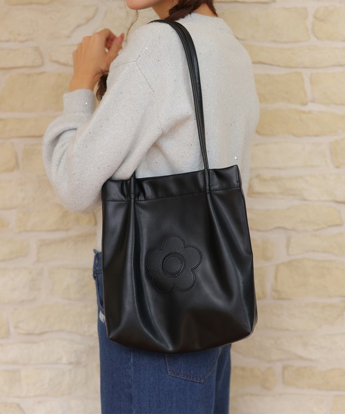 MARY QUANT（マリークヮント） トートバッグ FREE ブラック レディース