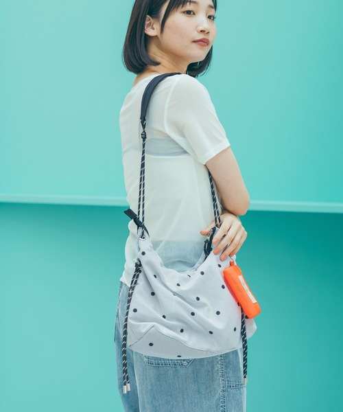 niko and…（ニコアンド） ショルダーバッグ バッグ ポーチSET メッシュ