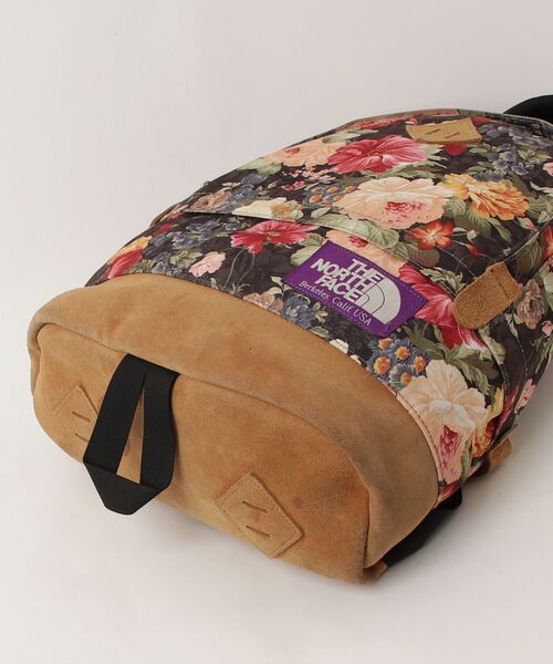 THE NORTH FACE PURPLE LABEL 「THE LABEL」 花柄リュック - ブラック