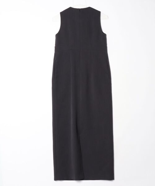 「MARW UNITED ARROWS」 ノースリーブワンピース 34 ダークグレー レディース_画像2